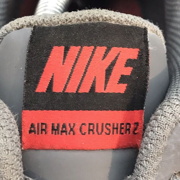 Nike Air Max Crusher 2 Sneaker 719933-009 Men's 13 Cool Grey/White/Red Challenge - Picture 10 of 11